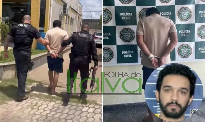 Polícia Civil e Militar prenderam foragido da Justiça acusado de aplicar golpe de mais de 300 mil em Idosa Italvense