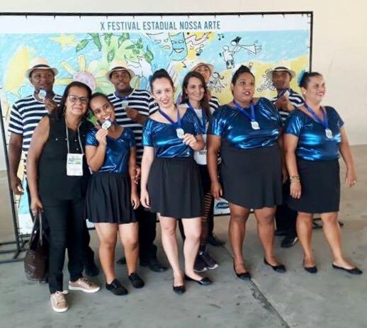 APAE DE ITALVA CONQUISTA 1º LUGAR MOSTRANDO TALENTO