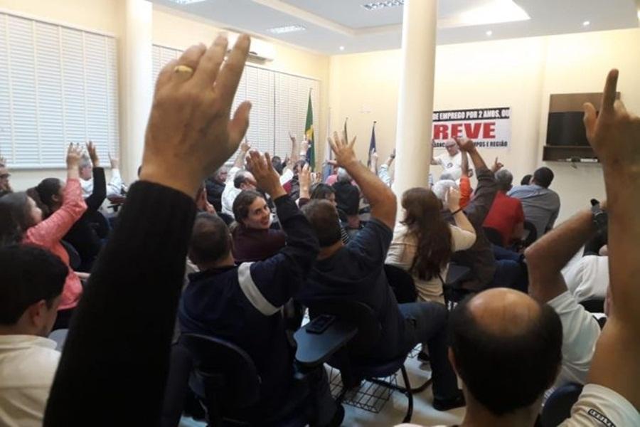 Bancários de Campos dos Goytacazes e Região aprovam participação na greve geral Nesta Sexta Feira.