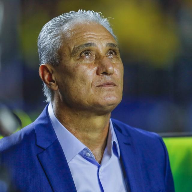 Tite  alivia tensão com vitória da Seleção -