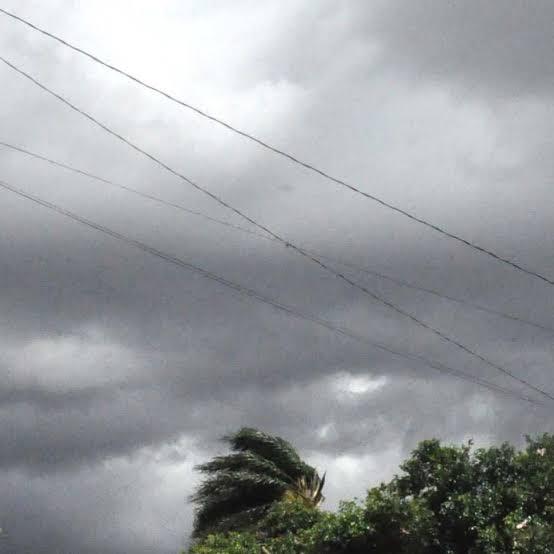 Instituto emite alerta: Possibilidade de chuvas e ventos fortes nas regiões do Norte e Noroeste.