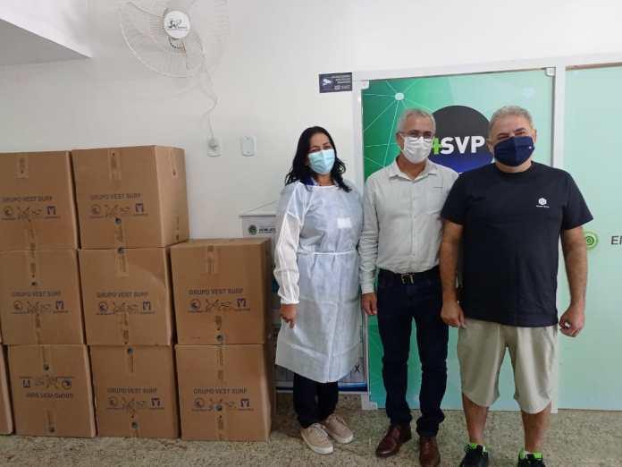 Solidariedade: Empresário doa 2.400 aventais para unidades hospitalares e filantrópicas do Noroeste Fluminense.