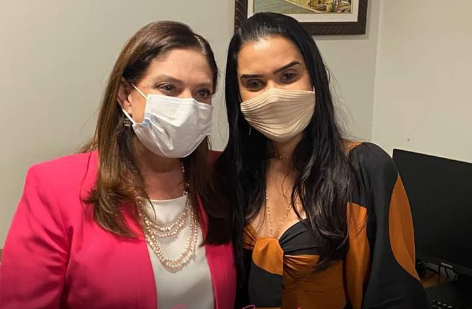 Cardoso Moreira: Prefeita Geane Vincler se reuniu com Deputada Federal Soraya Santos em Brasília