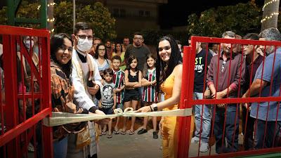 Prefeitura inaugura presépio em Cardoso Moreira