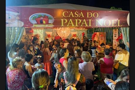 Casa do papai Noel foi aberta no município de Italva