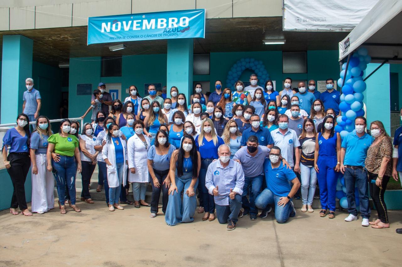 Prefeito de Itaperuna participa de ação referente ao Novembro Azul