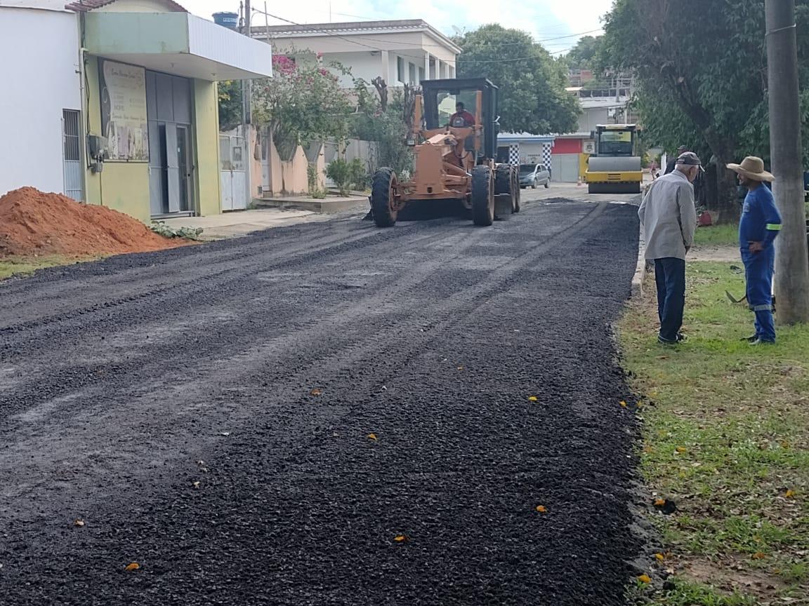 Prefeitura Municipal de Italva intensifica as obras de pavimentação asfáltica