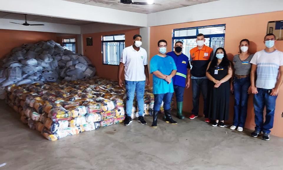 ASSISTÊNCIA SOCIAL DE ITAPERUNA DISPÕE DE 600 CESTAS BÁSICAS PARA A POPULAÇÃO AFETADA PELAS CHUVAS