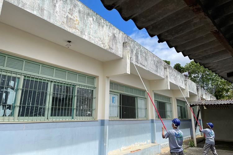 Campos: Cerca de 70 unidades escolares municipais estão em manutenção