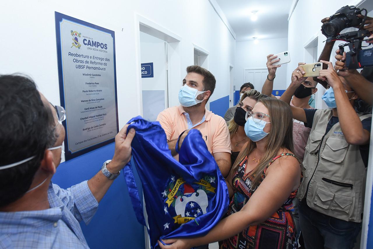 Campos: Fechada há mais de três anos, UBS de Pernambuca é devolvida à população