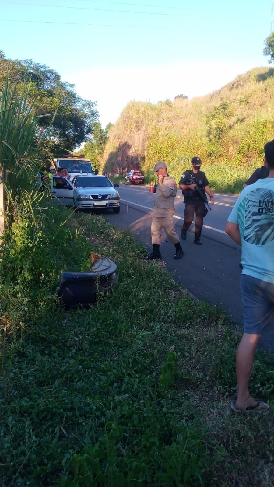 CARDOSO MOREIRA: HOMEM MORRE EM ACIDENTE DE CARRO NA BR 356
