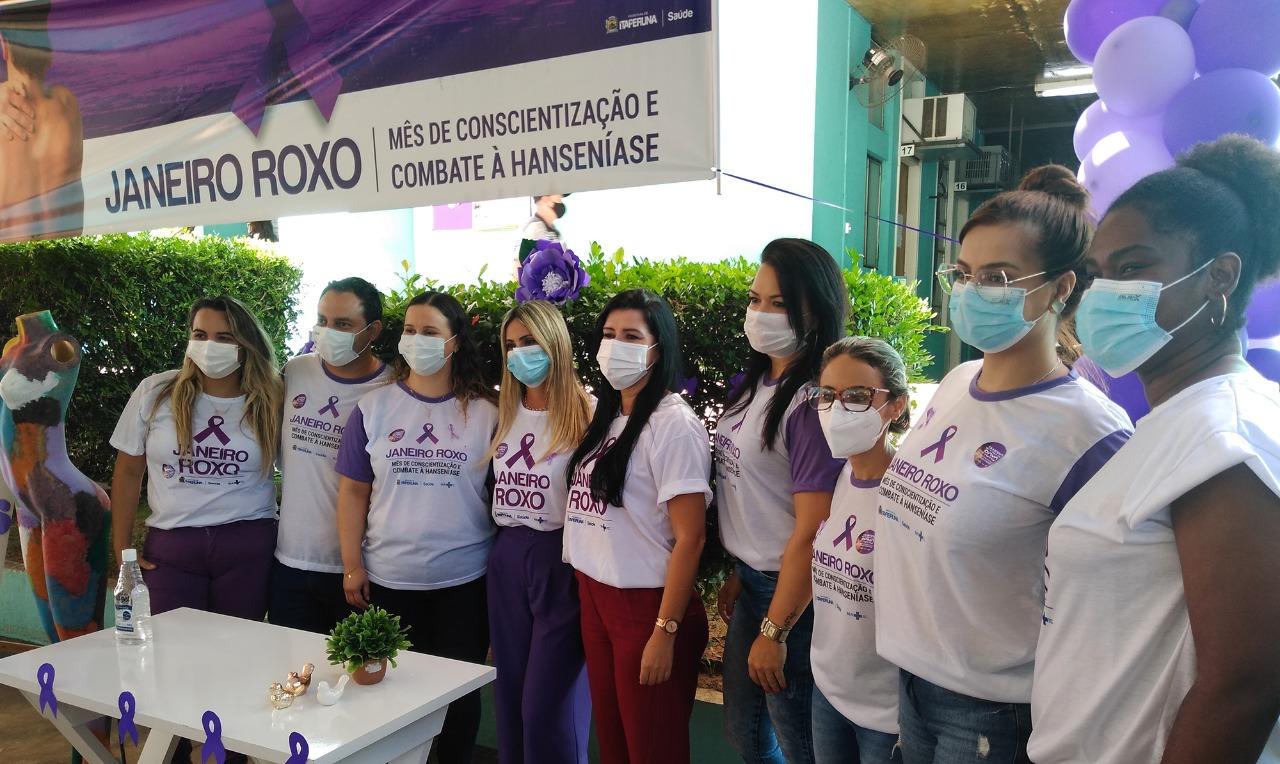 Secretaria de Saúde de Itaperuna inicia a campanha Janeiro Roxo