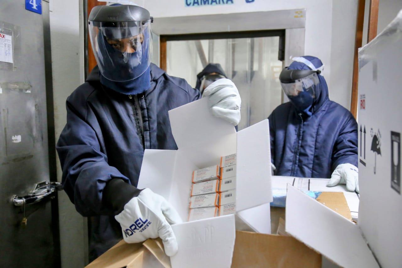 Secretaria de Saúde recebeu primeiro lote de vacinas infantis contra Covid-19