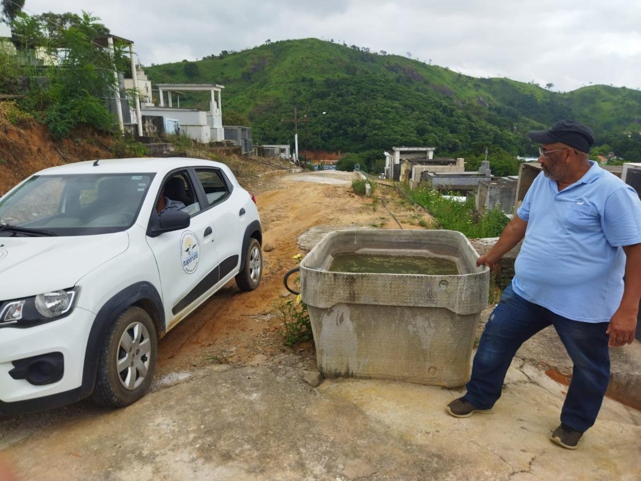 Prefeitura de Itaperuna realiza ações de combate ao Aedes aegypti em cemitérios