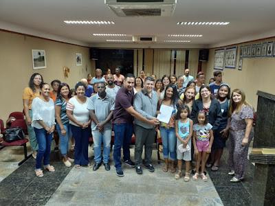 ALUNOS DO EJA DE SÃO PEDRO PARAÍSO VISITARAM A CÂMARA MUNICIPAL DE ITALVA