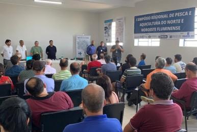 MUNICÍPIO DE ITALVA RECEBE SIMPÓSIO DE PESCA E AQUICULTURA REALIZADO PELA FIPERJ