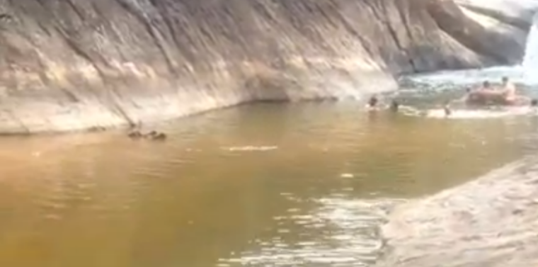 São Fidélis: Cachoeira é interditada pela Defesa Civil após três mortes por afogamento
