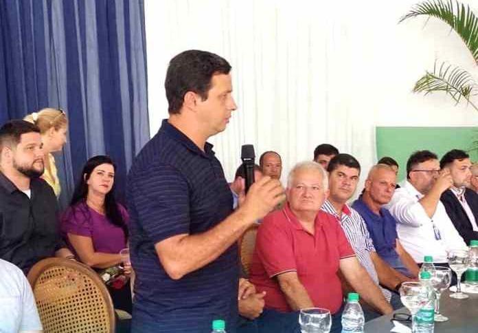 Prefeito de Italva Léo Pelanca participa da cerimônia de abertura da nova sede do CONSPNOR