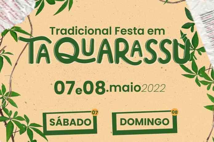 Cardoso Moreira: Acontece neste sábado (07) e domingo (08) a tradicional ‘Festa de Taquarassú’