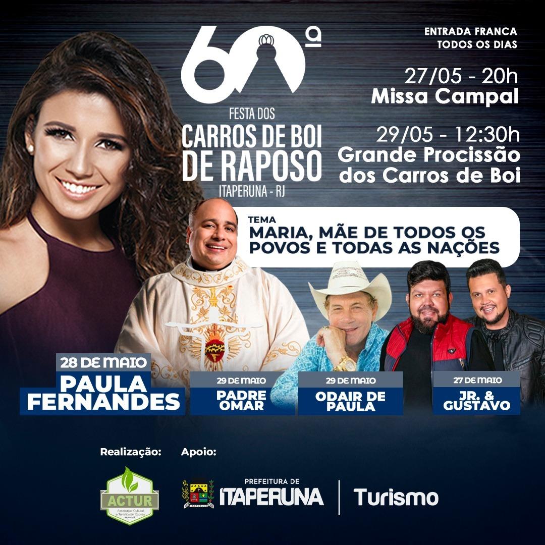 60ª Festa dos Carros de Boi de Raposo em Itaperuna - RJ