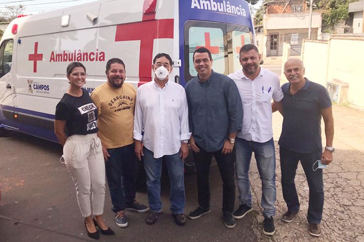 Campos: Prefeitura entrega mais quatro ambulâncias novas nesta segunda-feira