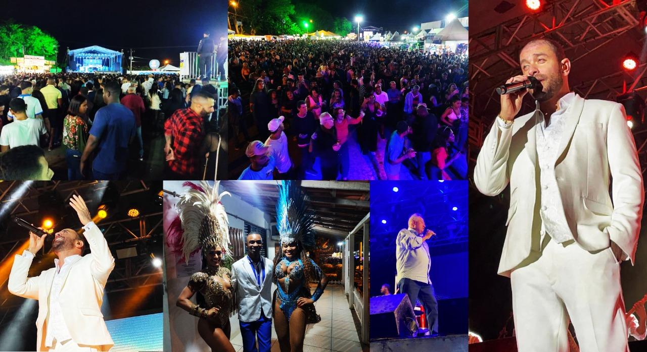 ‘Deu Samba’ na Festa de Maio em Itaperuna com Diogo Nogueira