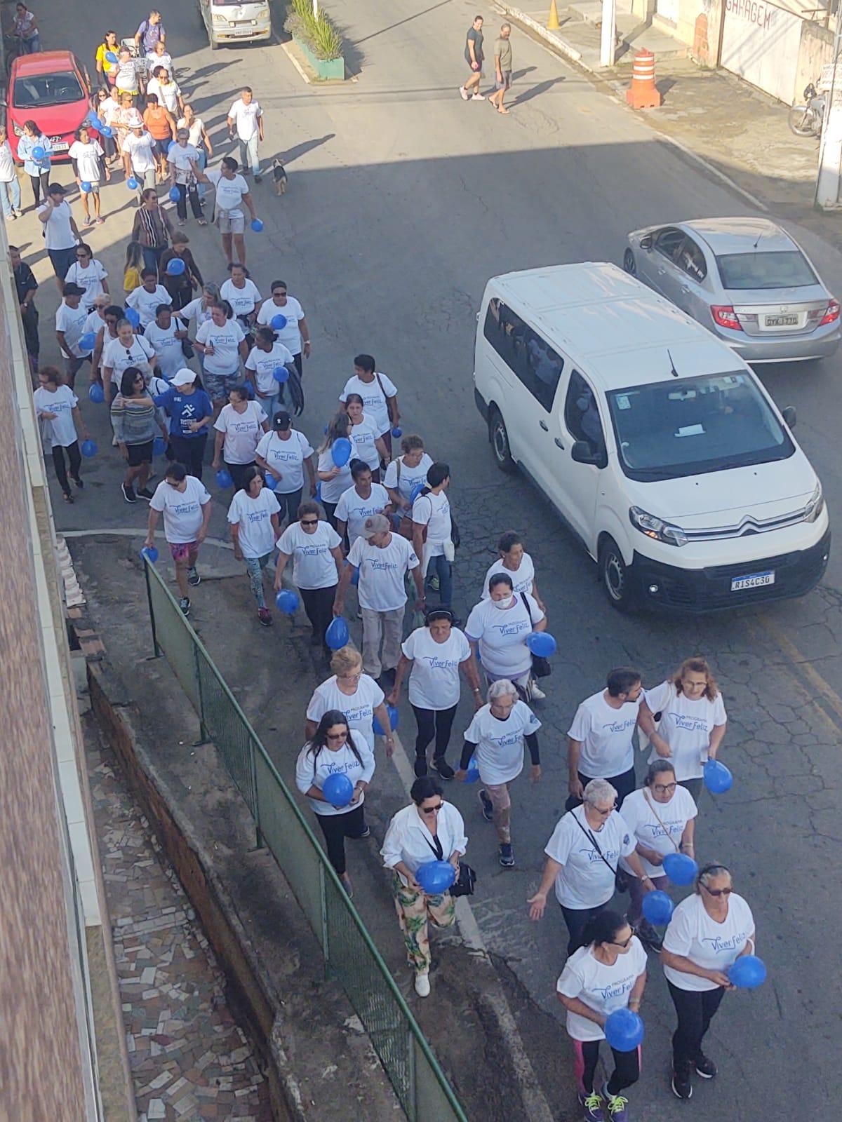 Dia do Desafio começa com uma caminhada em Cardoso Moreira