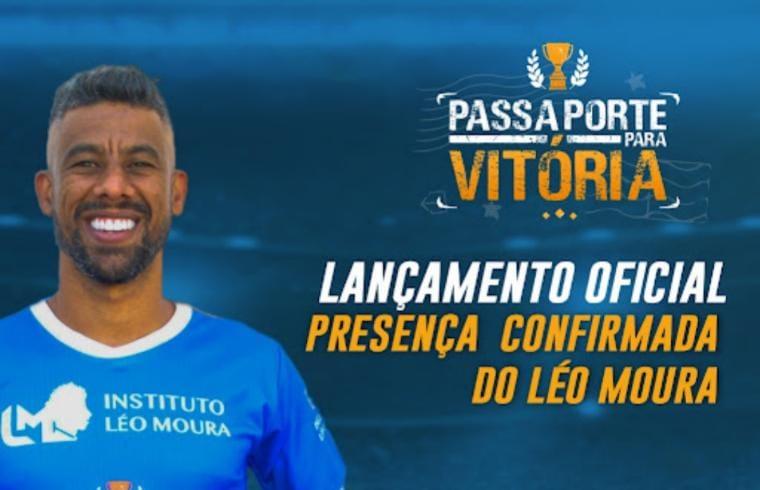 EX-JOGADOR LÉO MOURA ESTARÁ NO MUNICÍPIO DE ITALVA NESTA TERÇA-FEIRA (21)