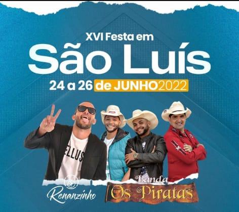 Cardoso Moreira: Final de semana será de festa em São Luís