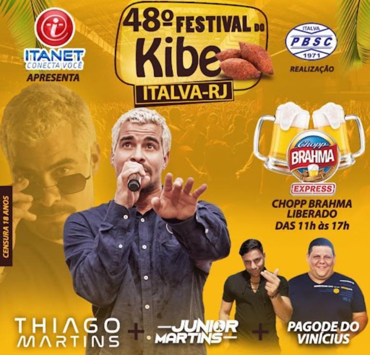 FESTIVAL DO KIBE VENDE MAIS DE 500 CARNÊS NO PRIMEIRO DIA
