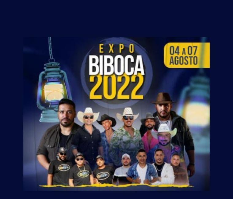 Expo Biboca 2022 acontece de 04 a 07 de Agosto