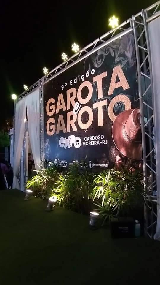 Garoto e Garota Expo 2022 agita a noite de Cardoso Moreira