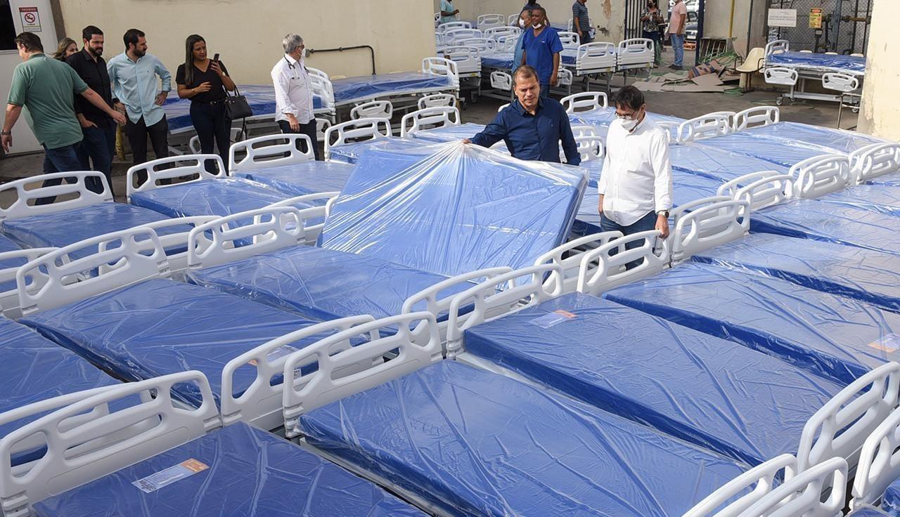 HFM recebe 130 novas camas para renovação do mobiliário