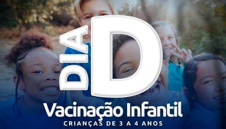 PREFEITURA DE ITALVA REALIZA O DIA D DE VACINAÇÃO INFANTIL PARA CRIANÇAS DE 3 A 4 ANOS