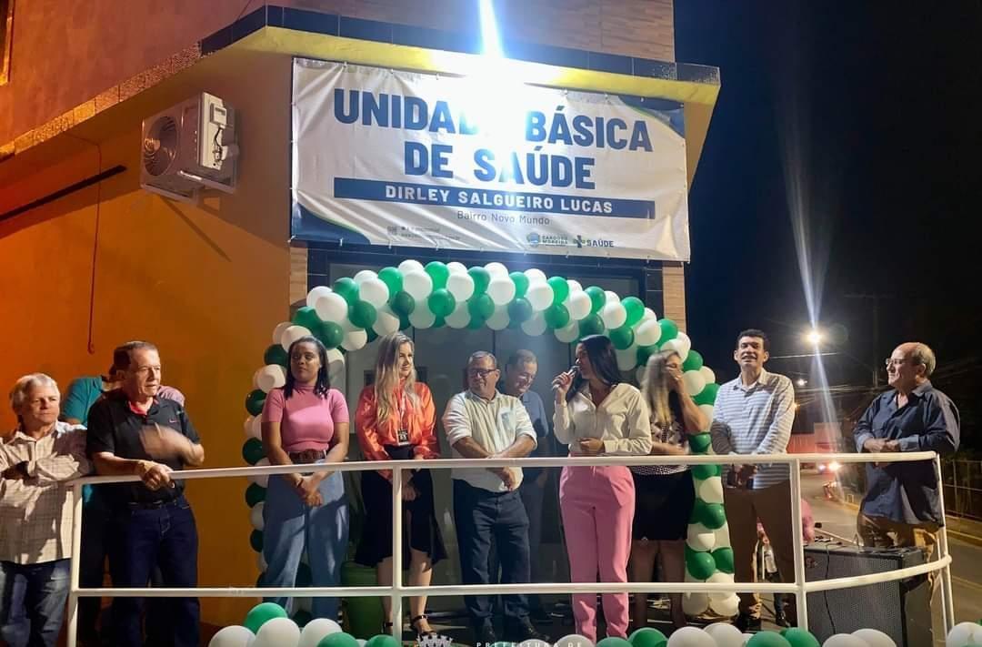 PREFEITURA DE CARDOSO MOREIRA INAUGURA UNIDADE BÁSICA DE SAÚDE DO BAIRRO NOVO MUNDO