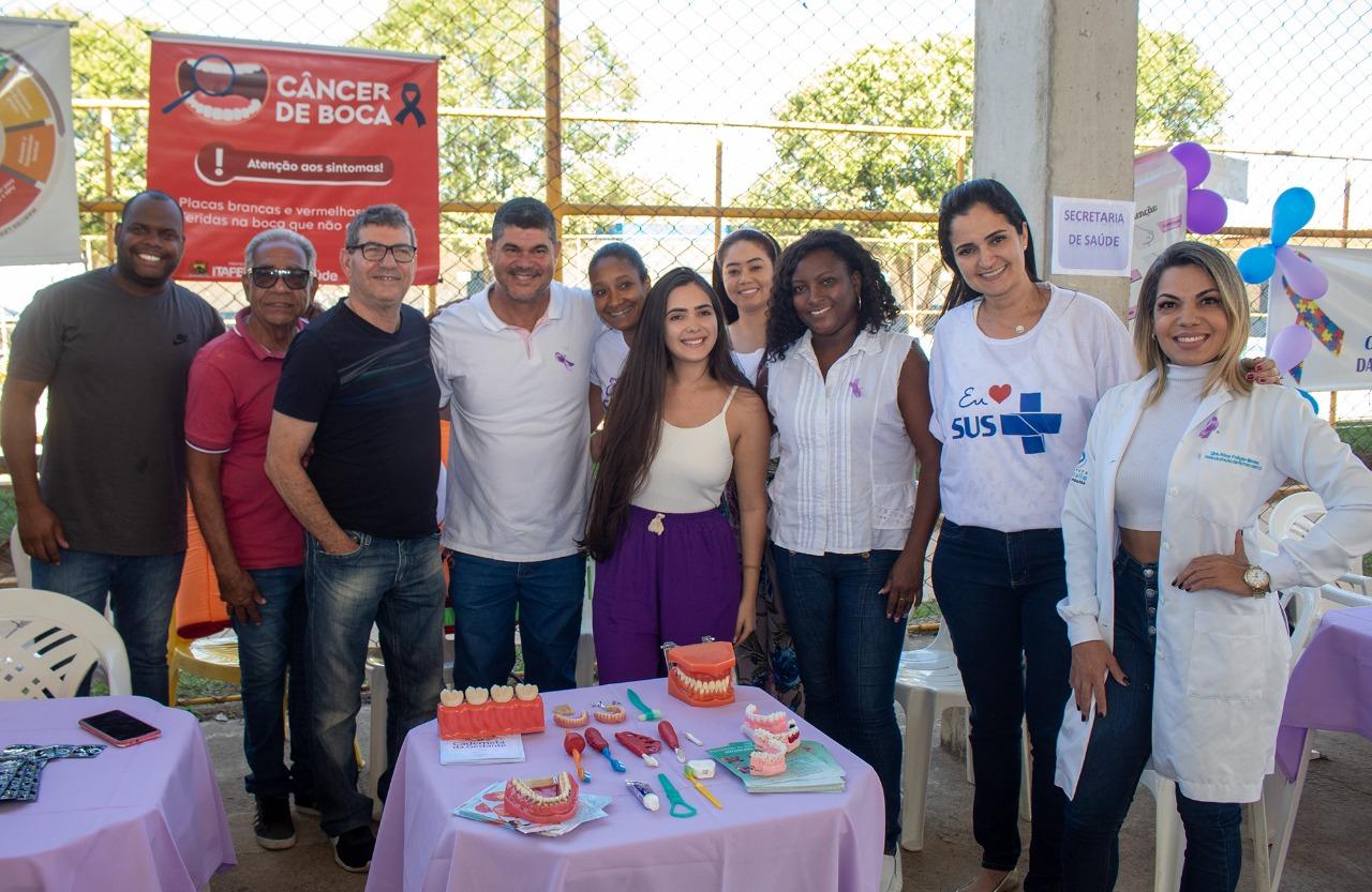 Vice-prefeito de Itaperuna participa de evento no Centro Poliesportivo