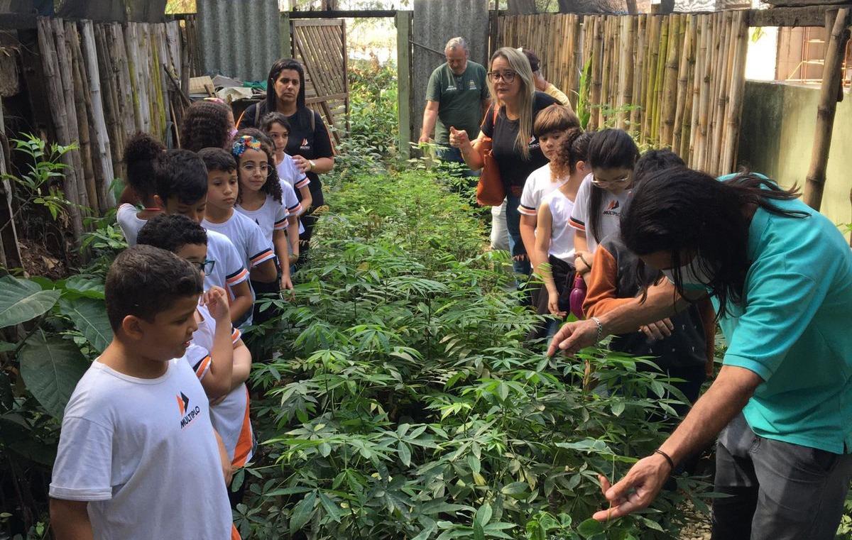 Secretaria do Ambiente de Itaperuna recebe alunos do Centro Educacional Múltiplo