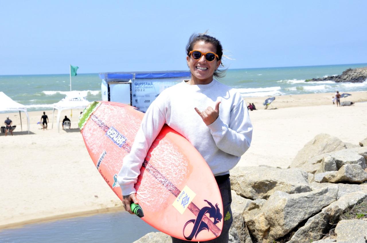 Atleta olímpica Silvana Lima é uma das atrações do Quissamã Surf Classic 2022 nesta sexta, em Barra do Furado