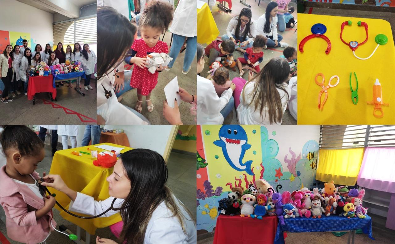Creche Municipal em Itaperuna recebe o projeto ‘Hospital do Ursinho’