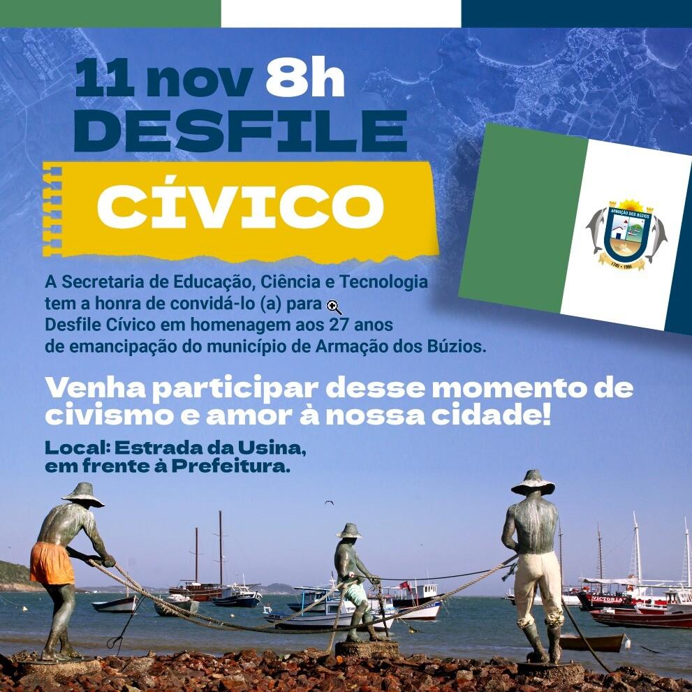 Prefeitura monta esquema especial de trânsito para desfile cívico de comemoração aos 27 anos de emancipação do município