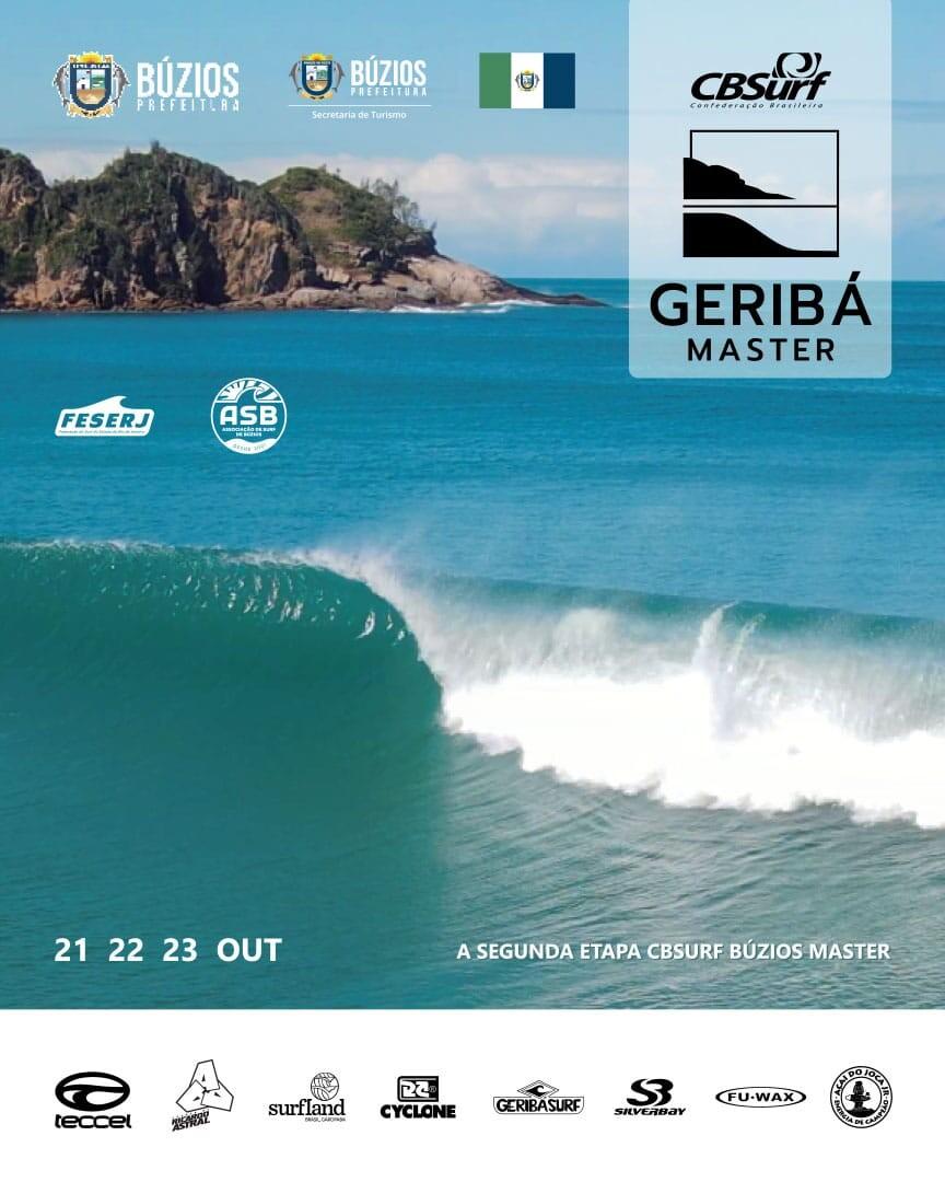 Segunda etapa do Circuito Master 2022, o CBSurf Geribá terá início nesta sexta-feira