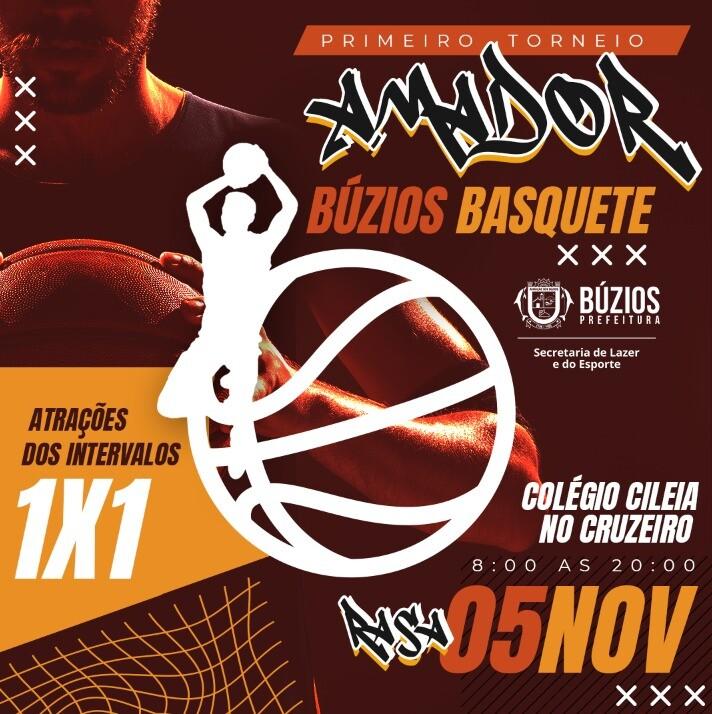Búzios realiza primeiro torneio amador de basquete no próximo sábado