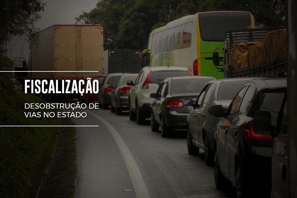 MPRJ fiscaliza a desobstrução das rodovias fluminenses