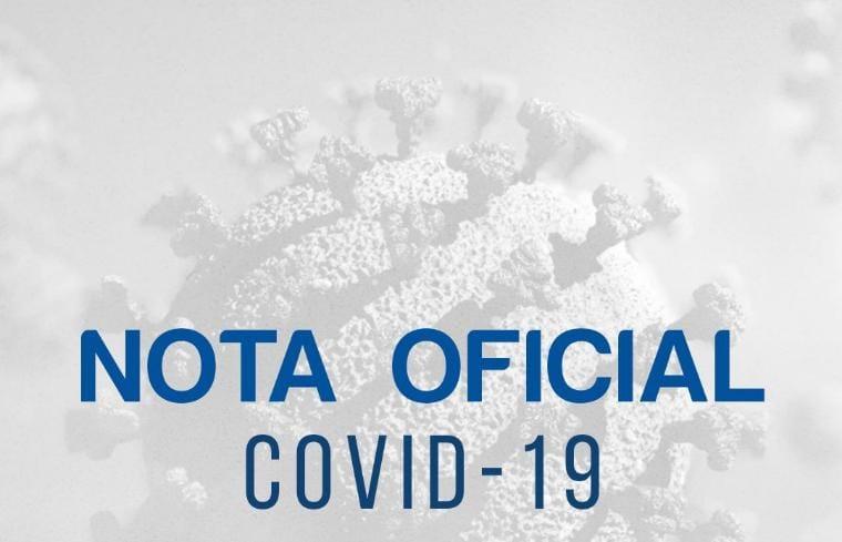 NOTA OFICIAL - Covid-19 em Itaperuna