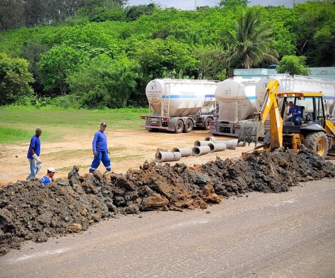Prefeitura de Italva realiza obras de infraestrutura no bairro Alto da Boa Vista
