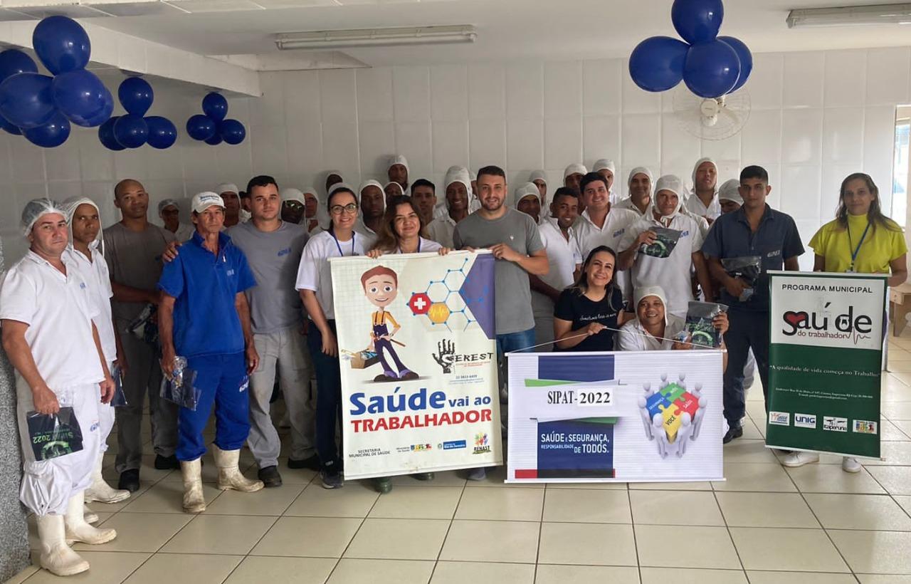 Secretaria de Saúde de Itaperuna participa de ações durante a SIPAT 2022