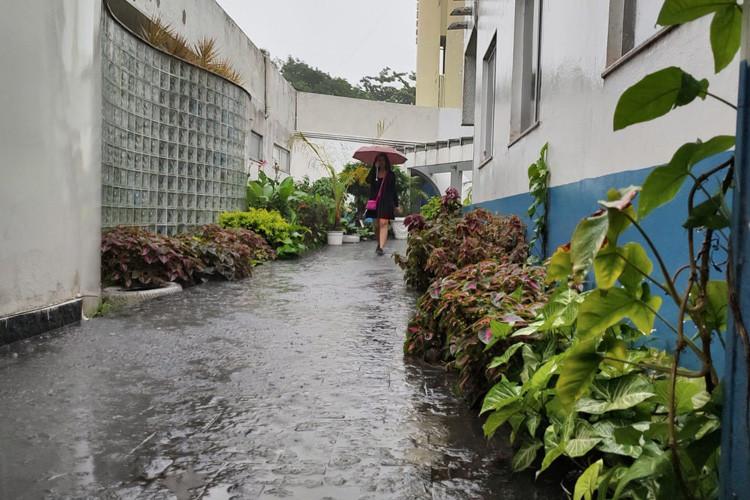 Choveu acima do esperado nesta segunda-feira na área central de Campos