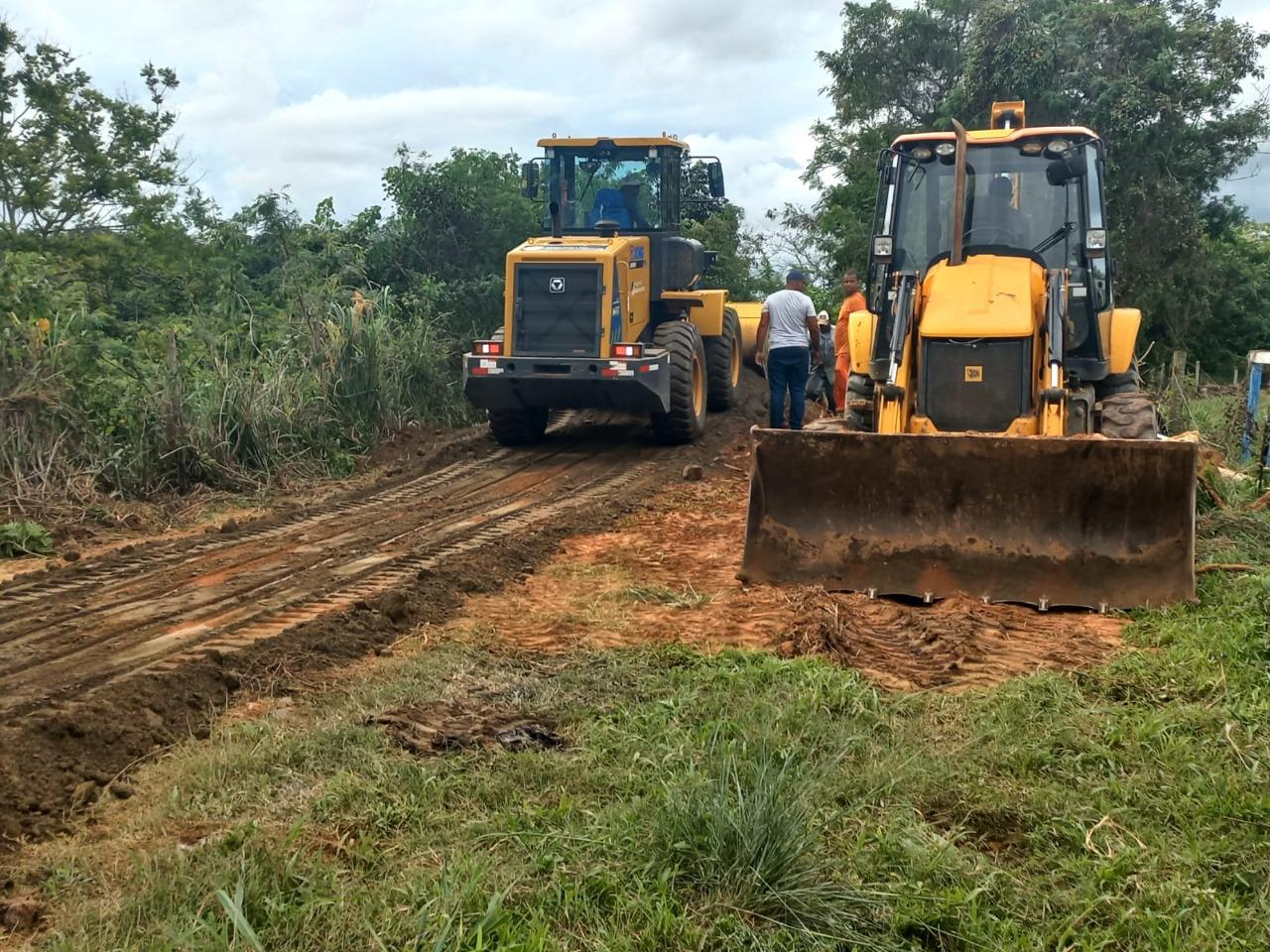 Itaperuna: movimentação intensa de maquinários modifica cenário em Itajara