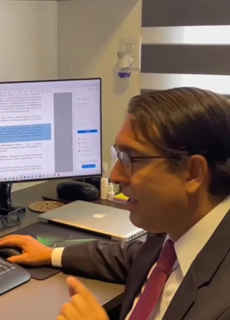 Prefeito Léo Pelanca, através de seu advogado Eduardo Ferraz, desmente Fake News
