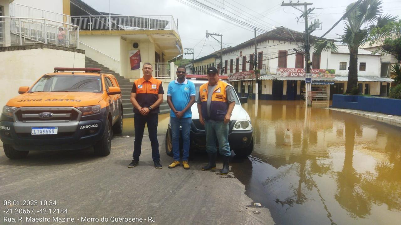 Governo do Rio reforça serviços em cidades atingidas pelas chuvas no Norte e Noroeste Fluminense